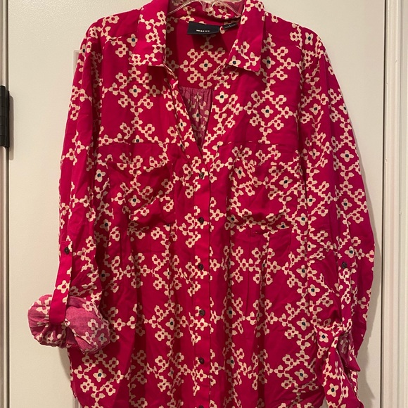 Anthropologie Tops - Anthropologie Maeve rayon boho blouse M size 8